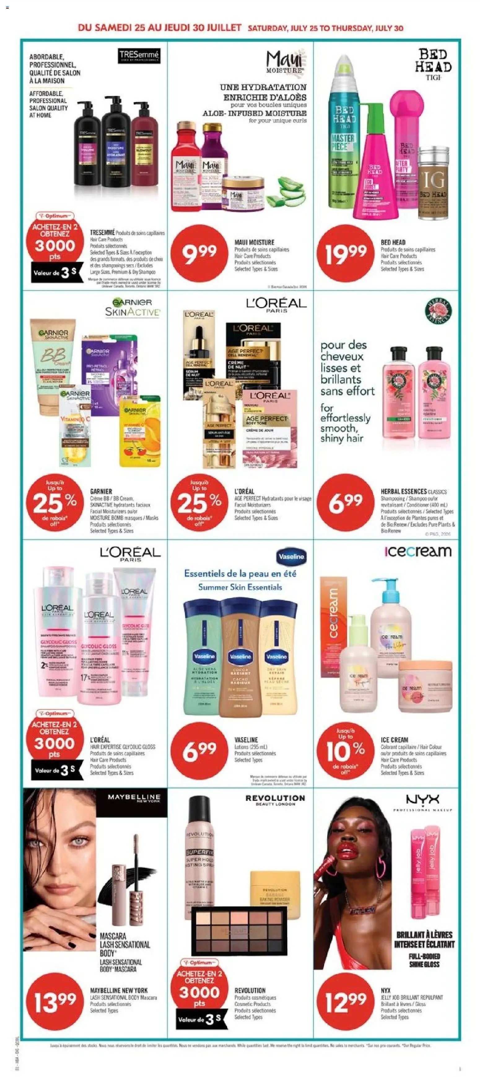Pharmaprix weekly flyer / circulaire