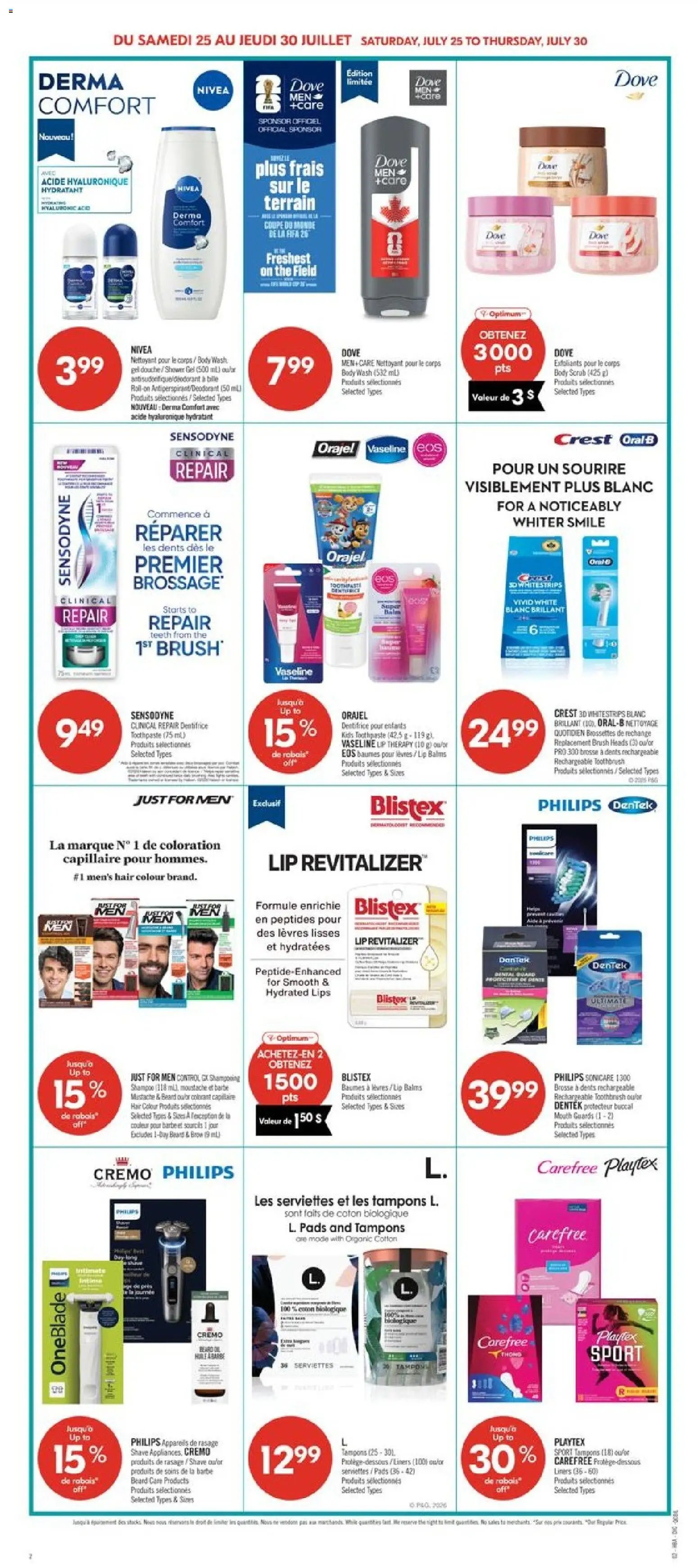 Pharmaprix weekly flyer / circulaire