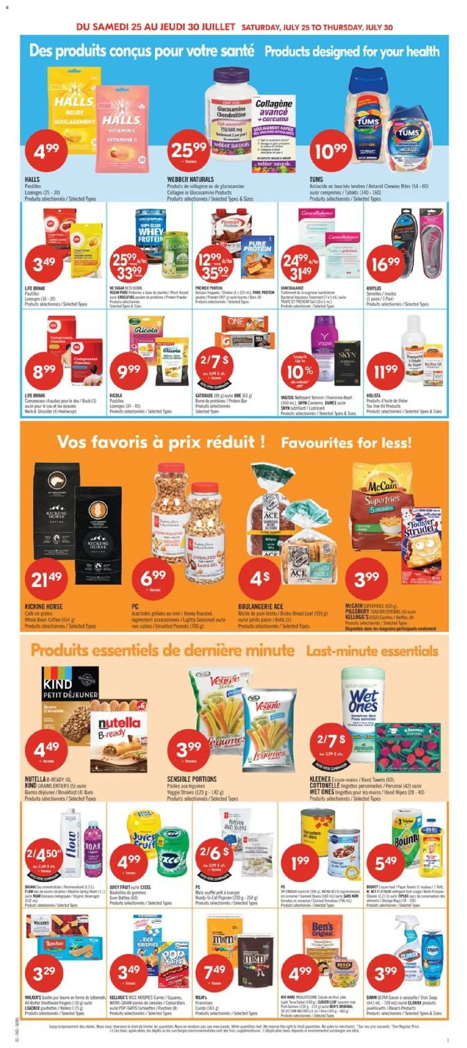Pharmaprix weekly flyer / circulaire