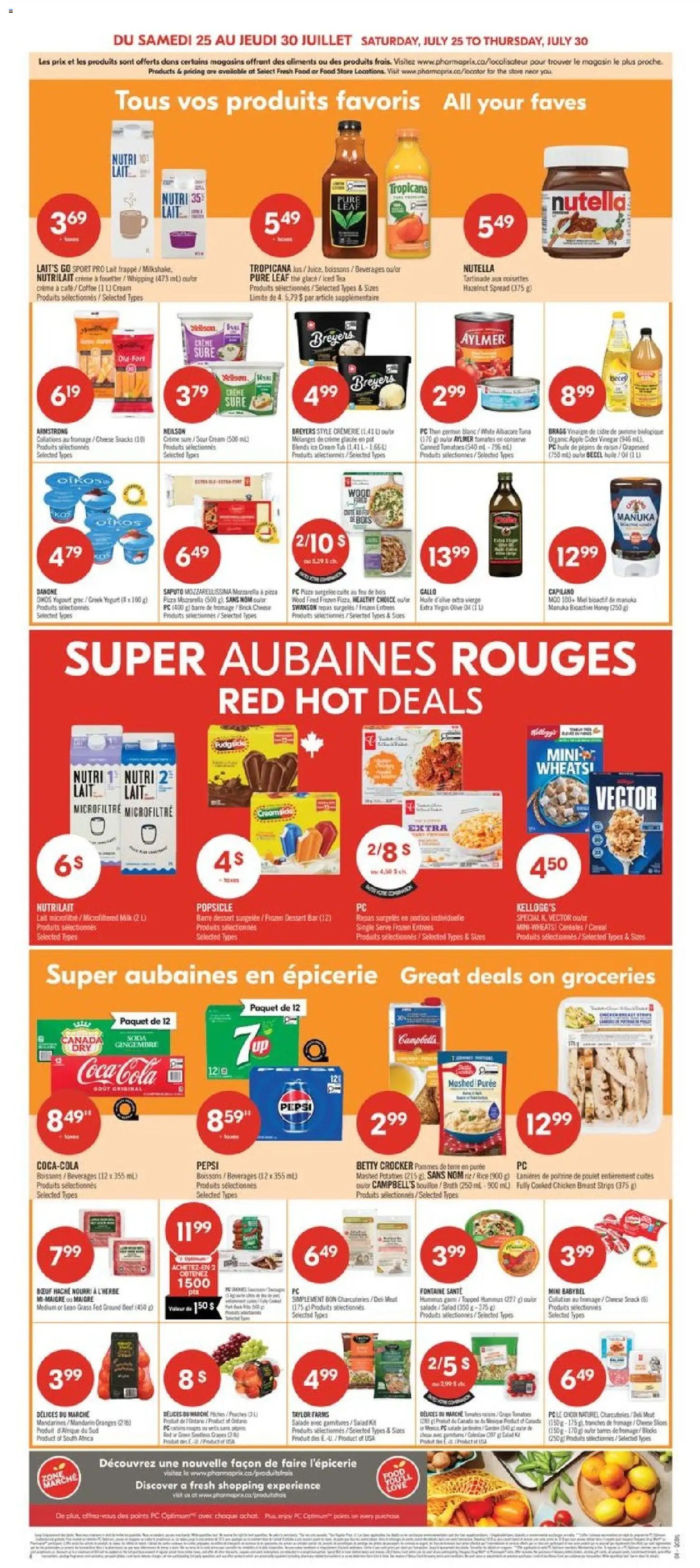 Pharmaprix weekly flyer / circulaire