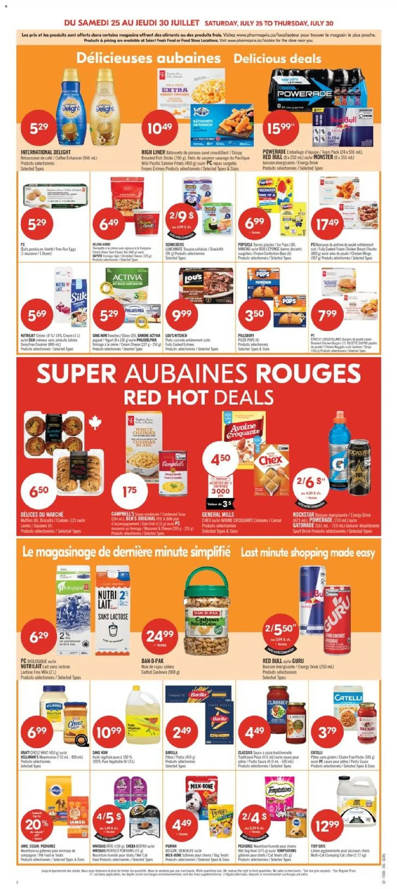 Pharmaprix weekly flyer / circulaire