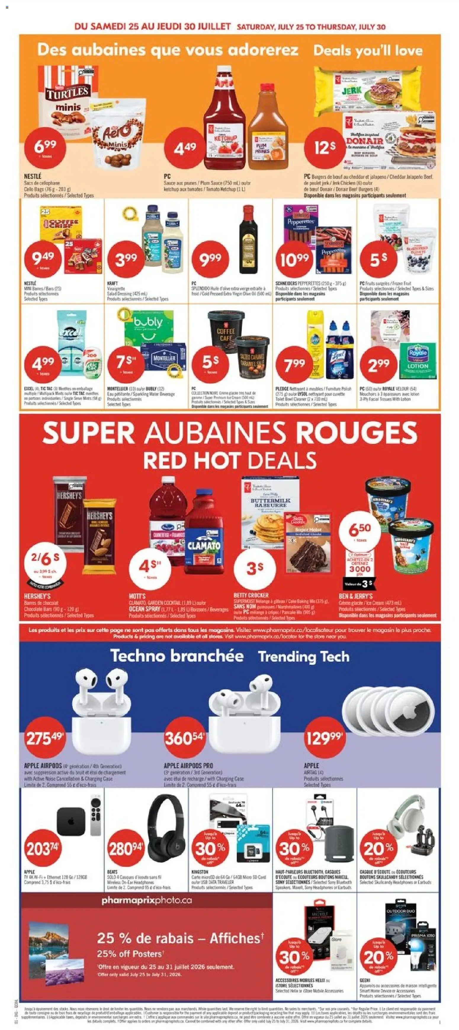 Pharmaprix weekly flyer / circulaire