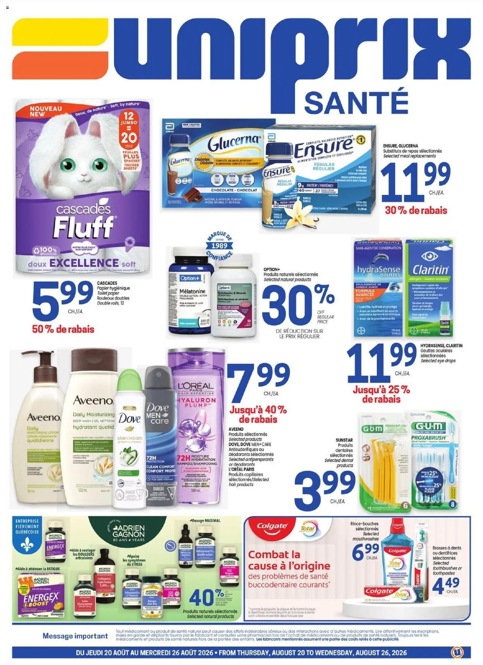 Uniprix - Uniprix Sante