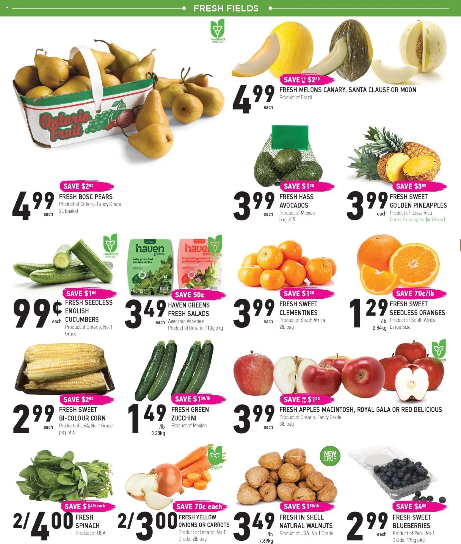 Coppas Fresh Market weekly flyer / circulaire
