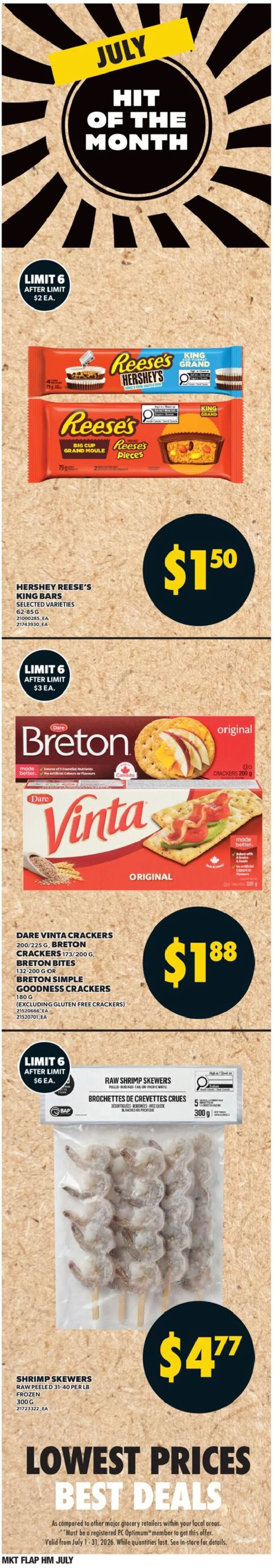 Valu Mart weekly flyer