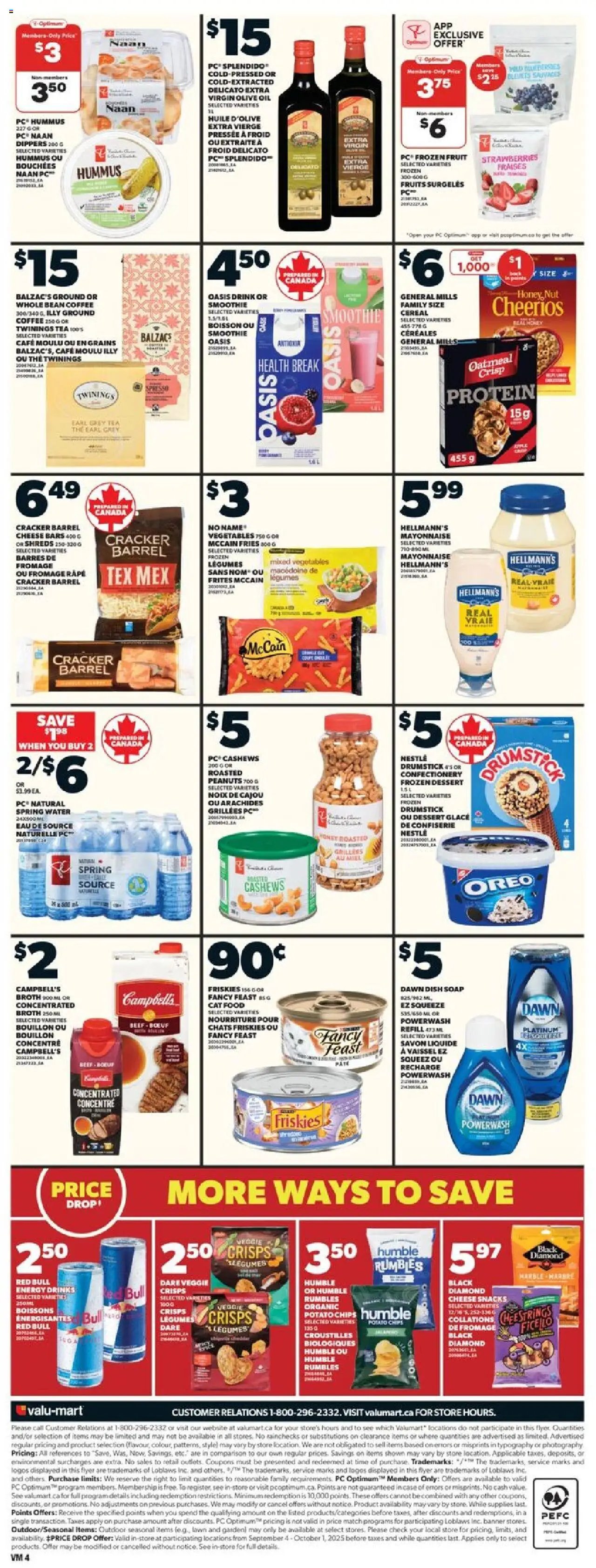 Valu Mart weekly flyer