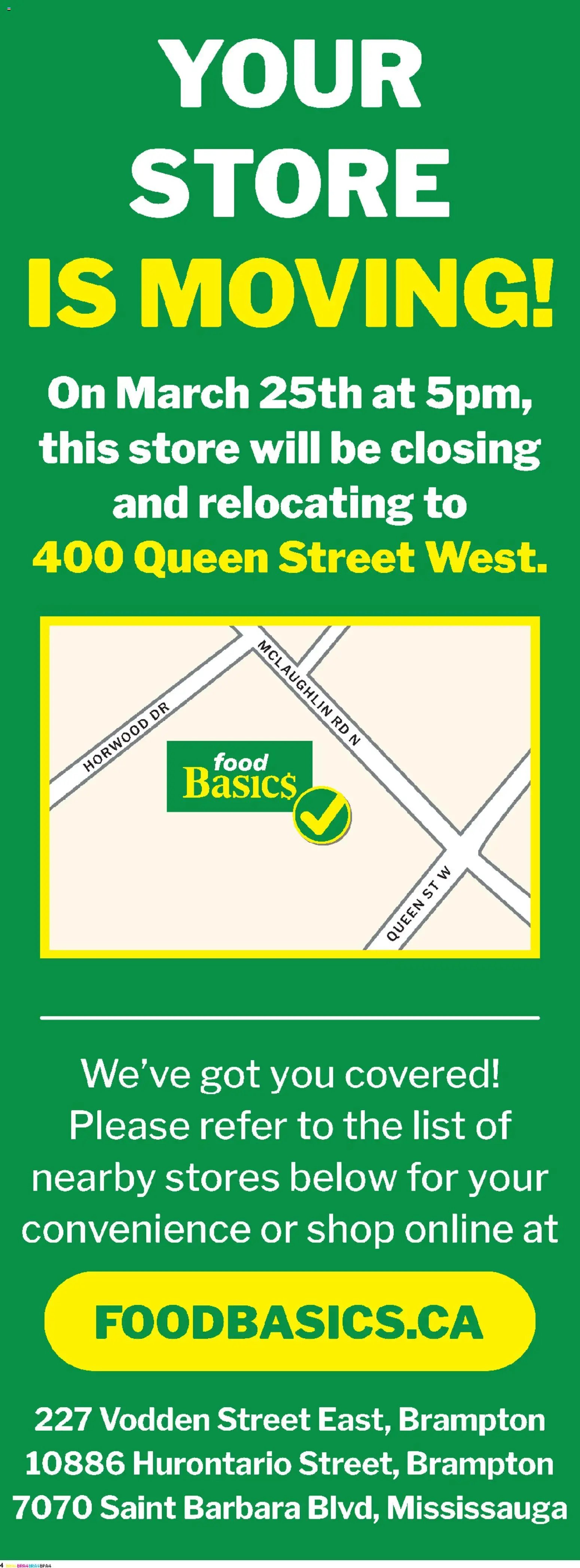 Food Basics weekly flyer - Brampton