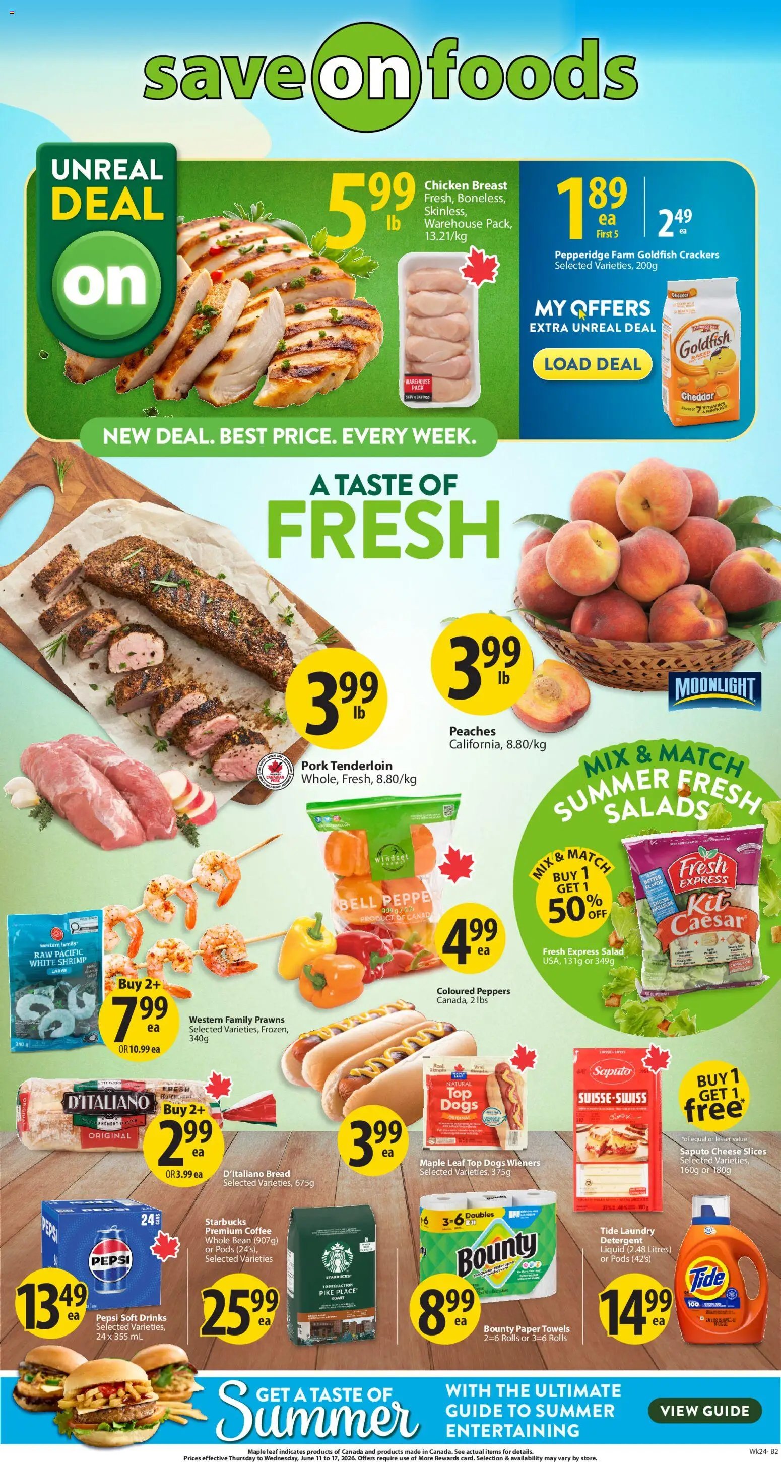 Save on foods weekly flyer / circulaire