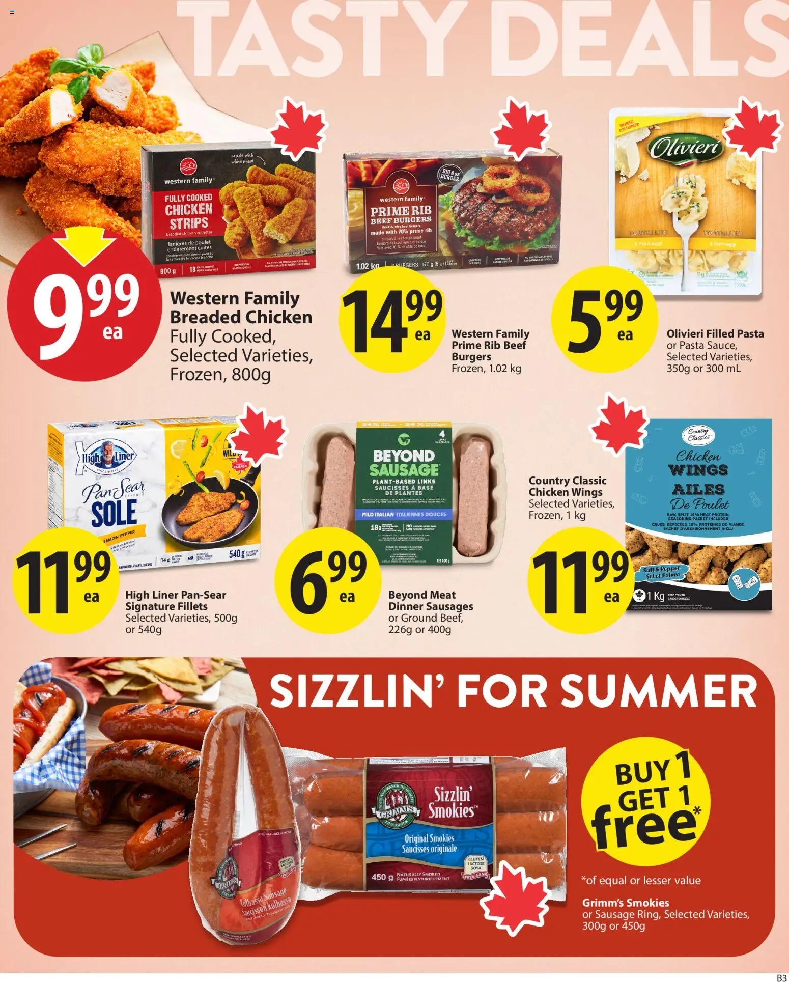 Save on foods weekly flyer / circulaire