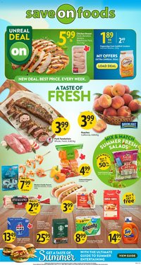Save on foods weekly flyer / circulaire