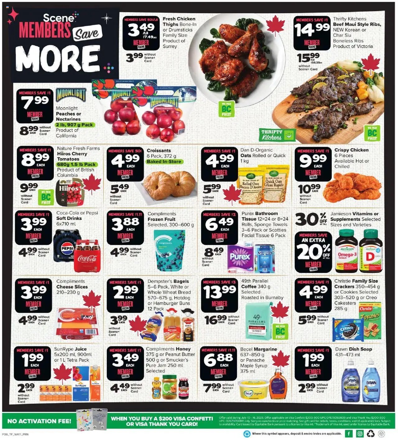 Thrifty Foods weekly flyer / circulaire