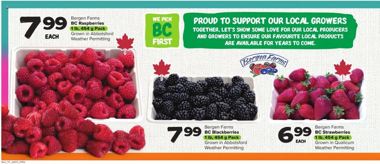 Thrifty Foods weekly flyer / circulaire