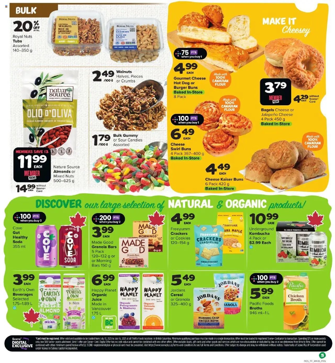 Thrifty Foods weekly flyer / circulaire