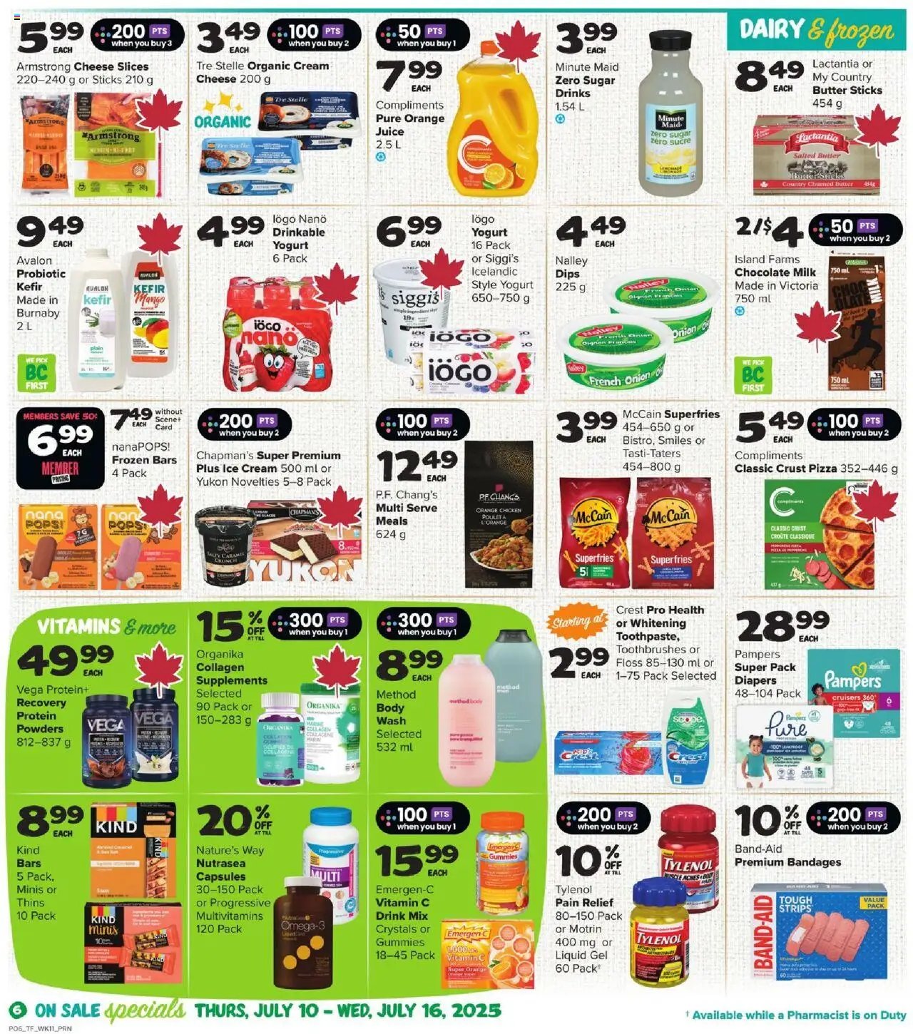 Thrifty Foods weekly flyer / circulaire
