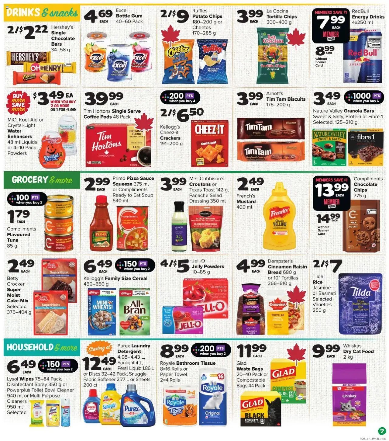 Thrifty Foods weekly flyer / circulaire