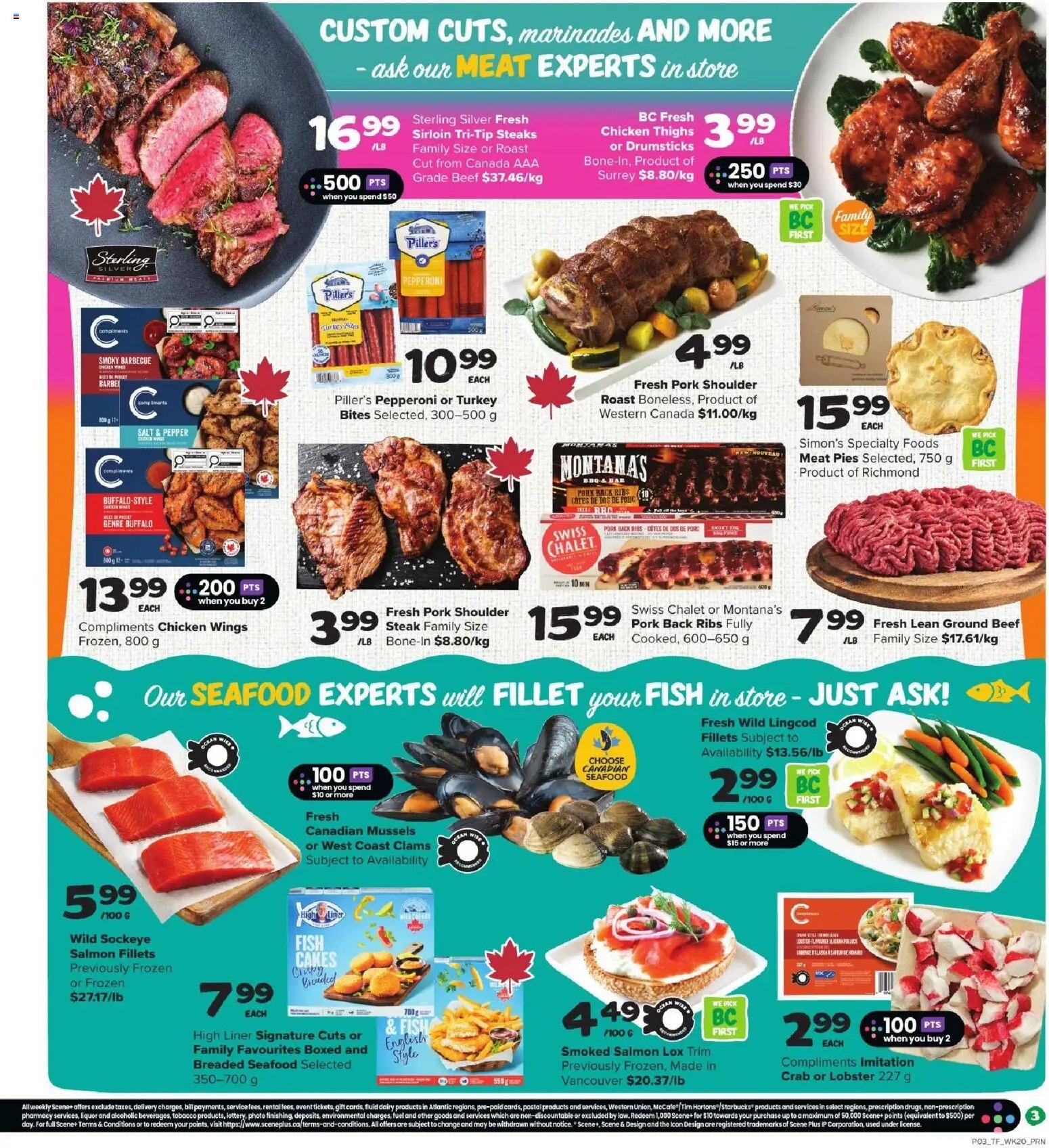 Thrifty Foods weekly flyer / circulaire