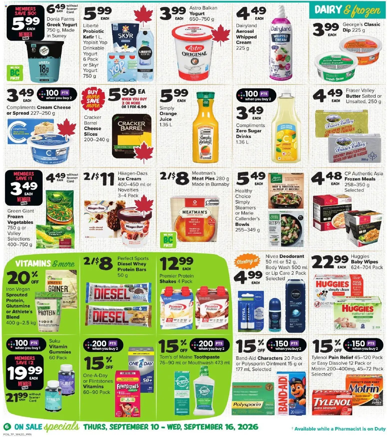 Thrifty Foods weekly flyer / circulaire