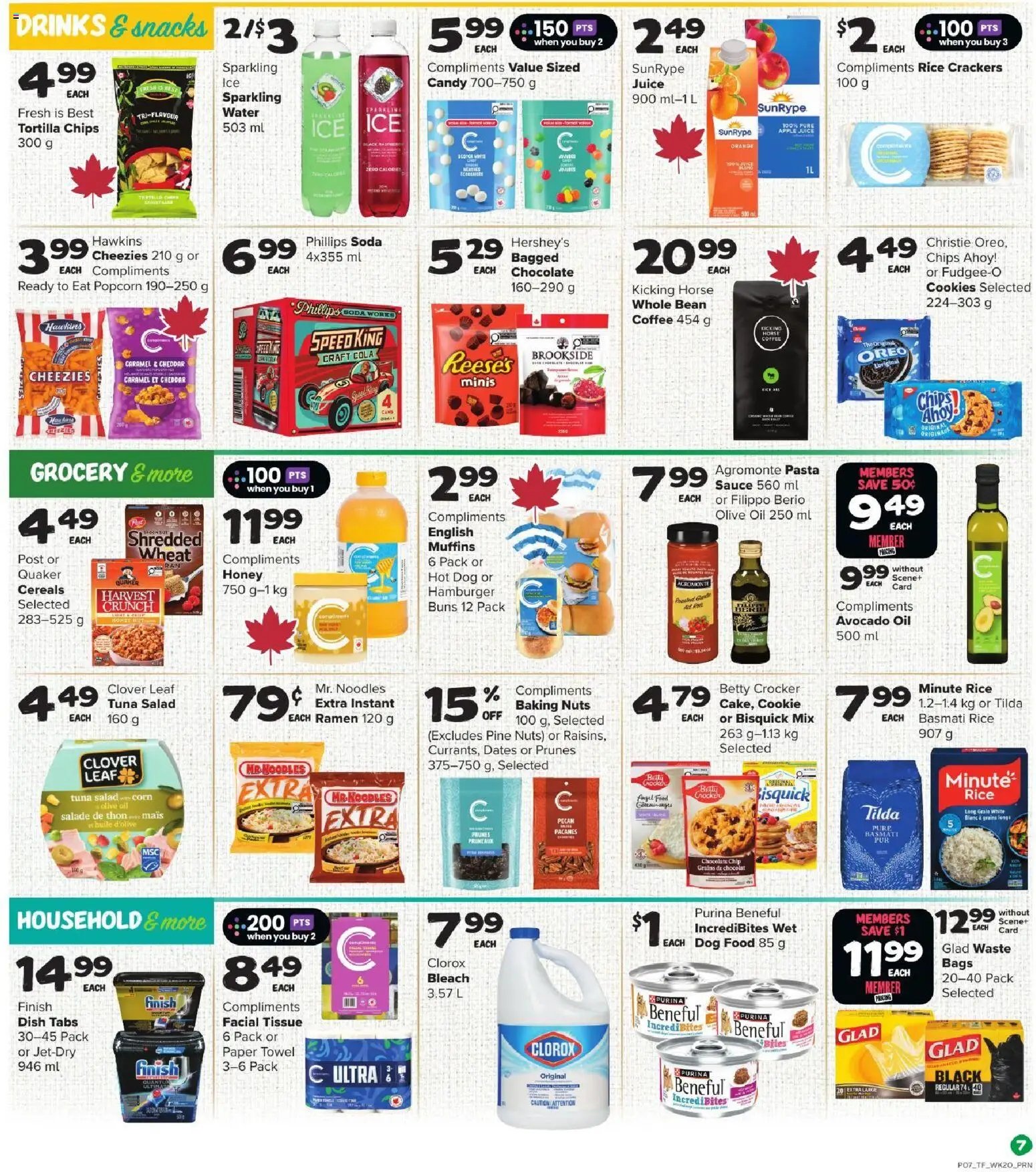 Thrifty Foods weekly flyer / circulaire