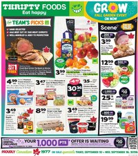 Thrifty Foods weekly flyer / circulaire