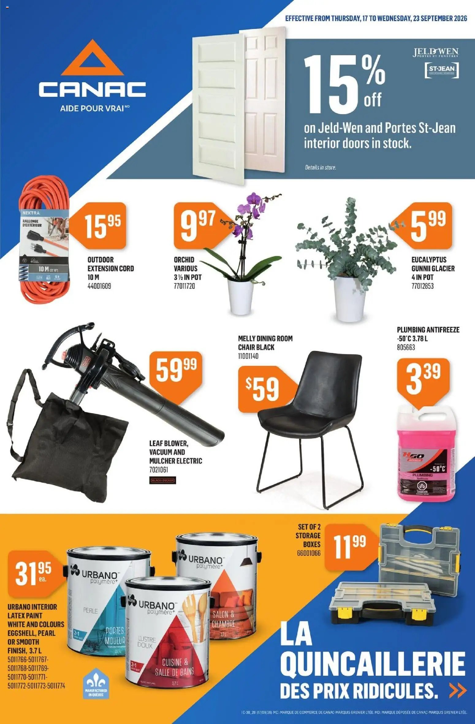 Canac weekly flyer