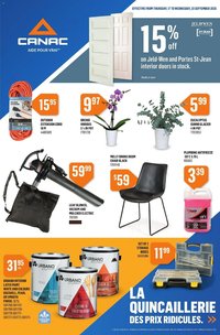 Canac weekly flyer