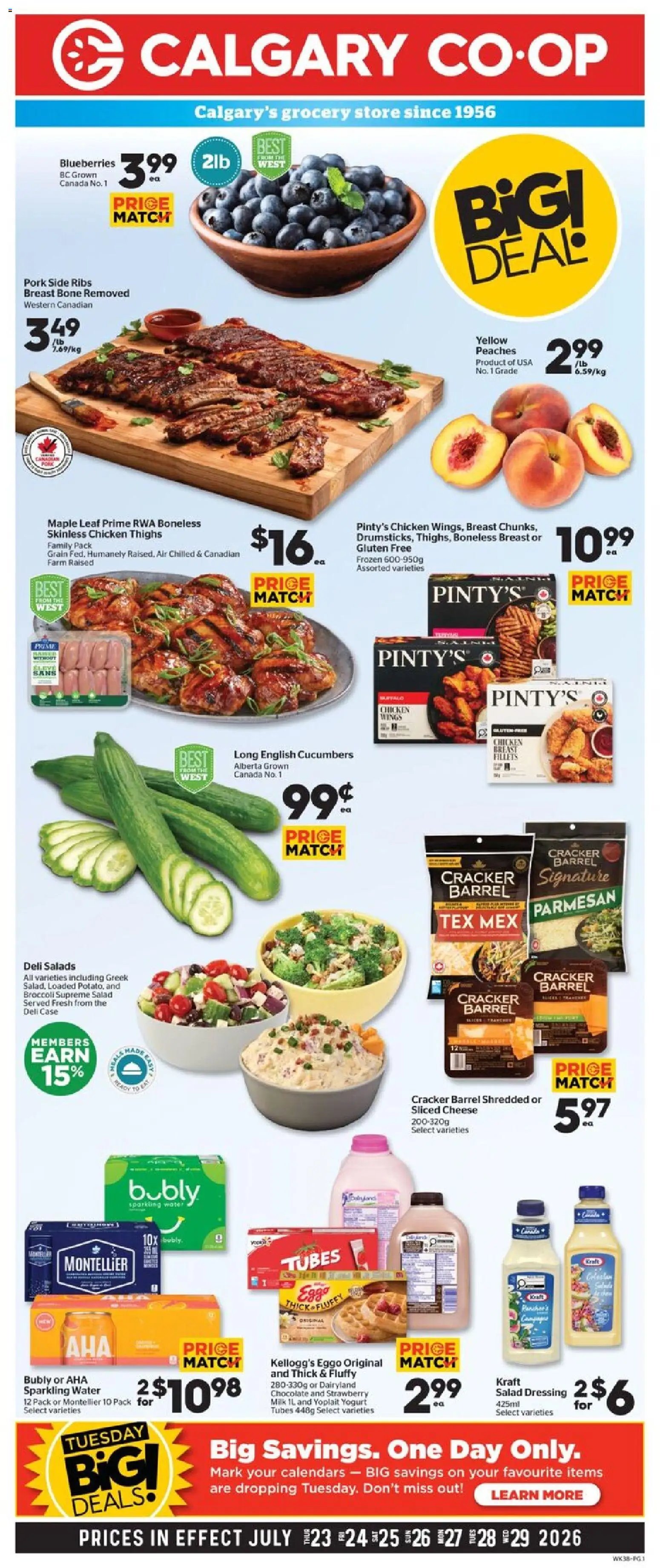 Calgary Co-op weekly flyer / circulaire