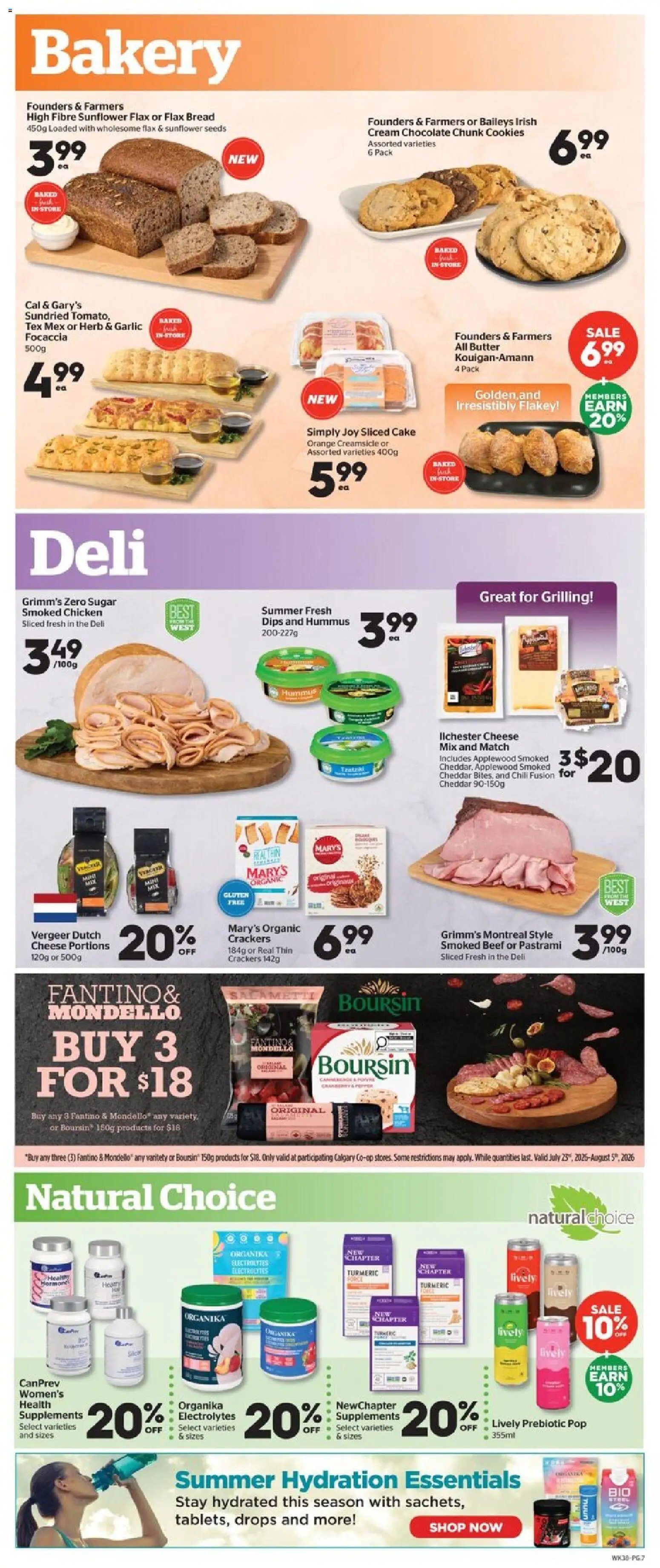 Calgary Co-op weekly flyer / circulaire