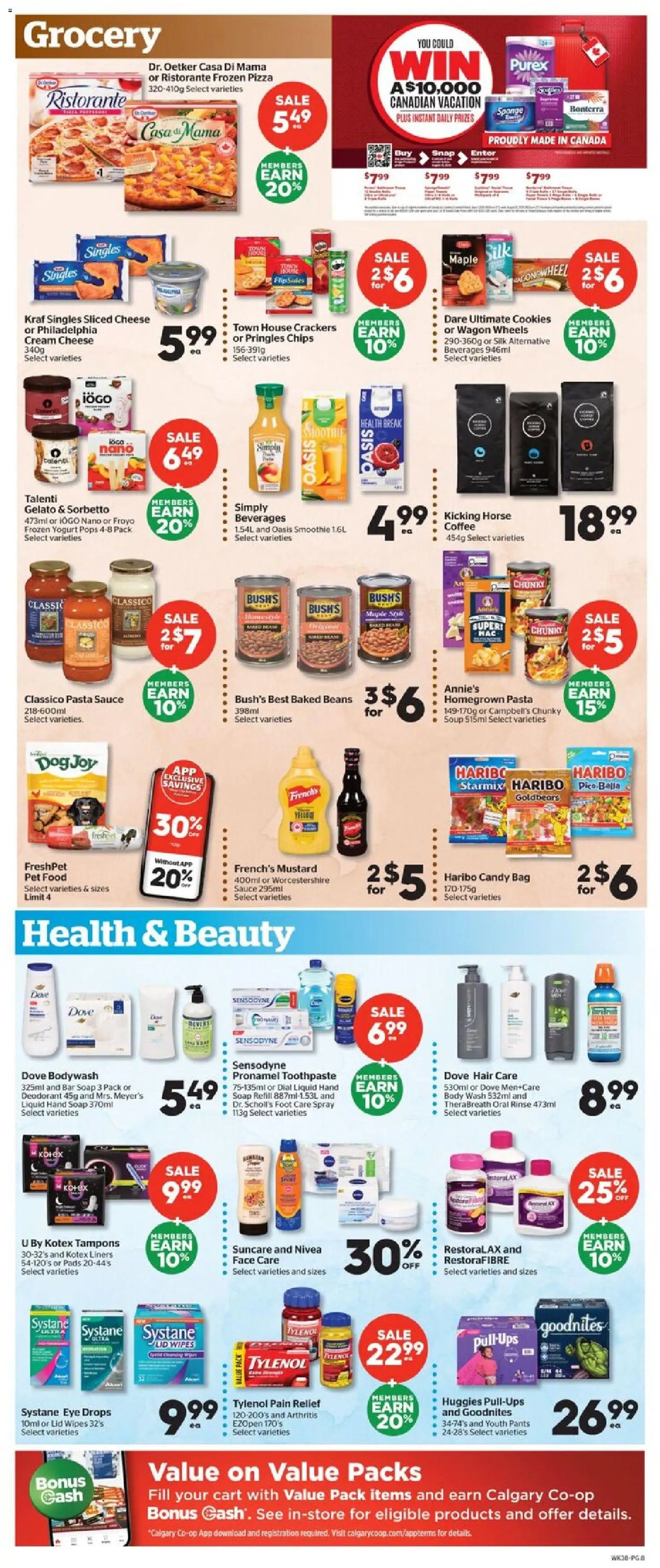 Calgary Co-op weekly flyer / circulaire