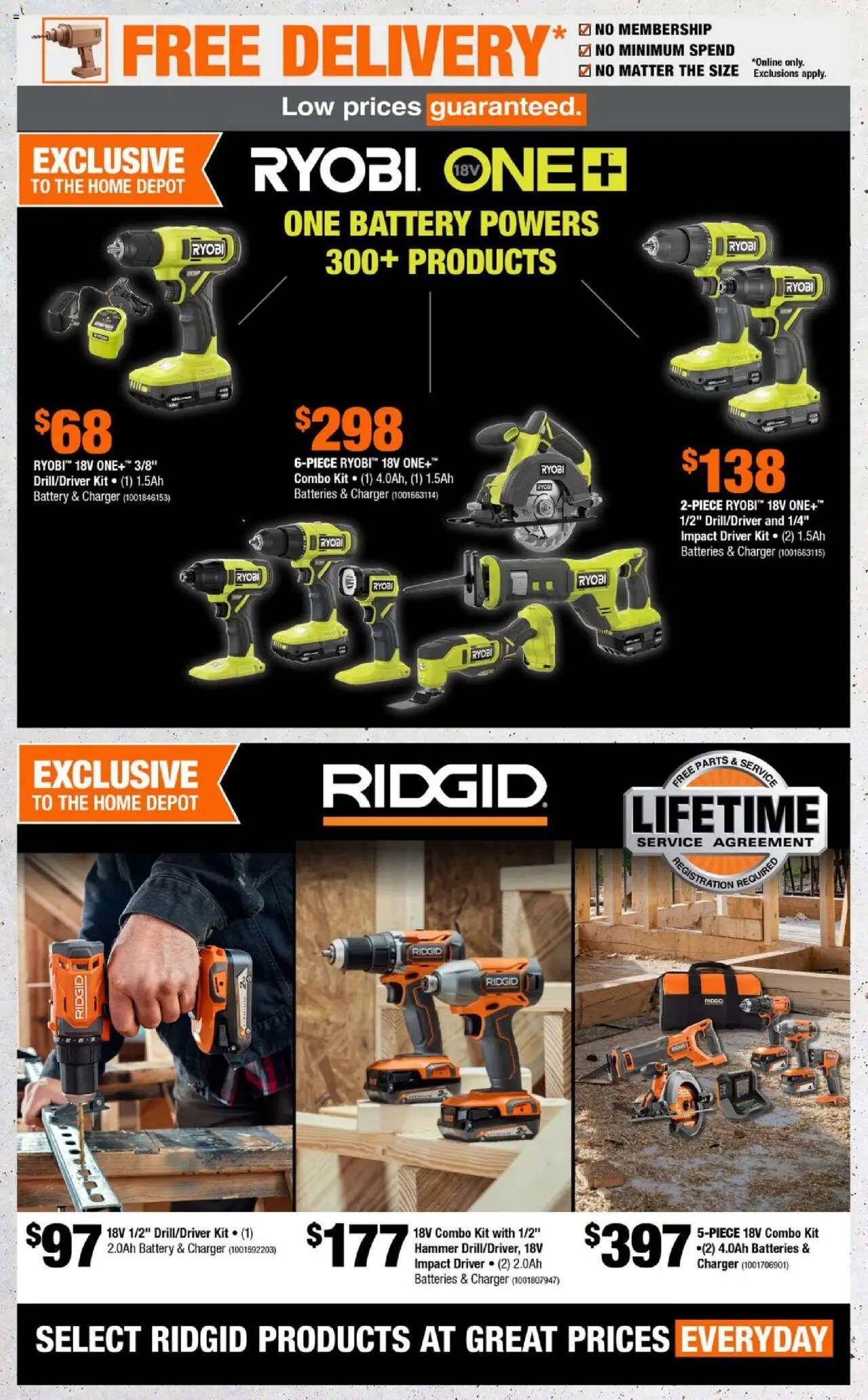Home Depot flyer - AB