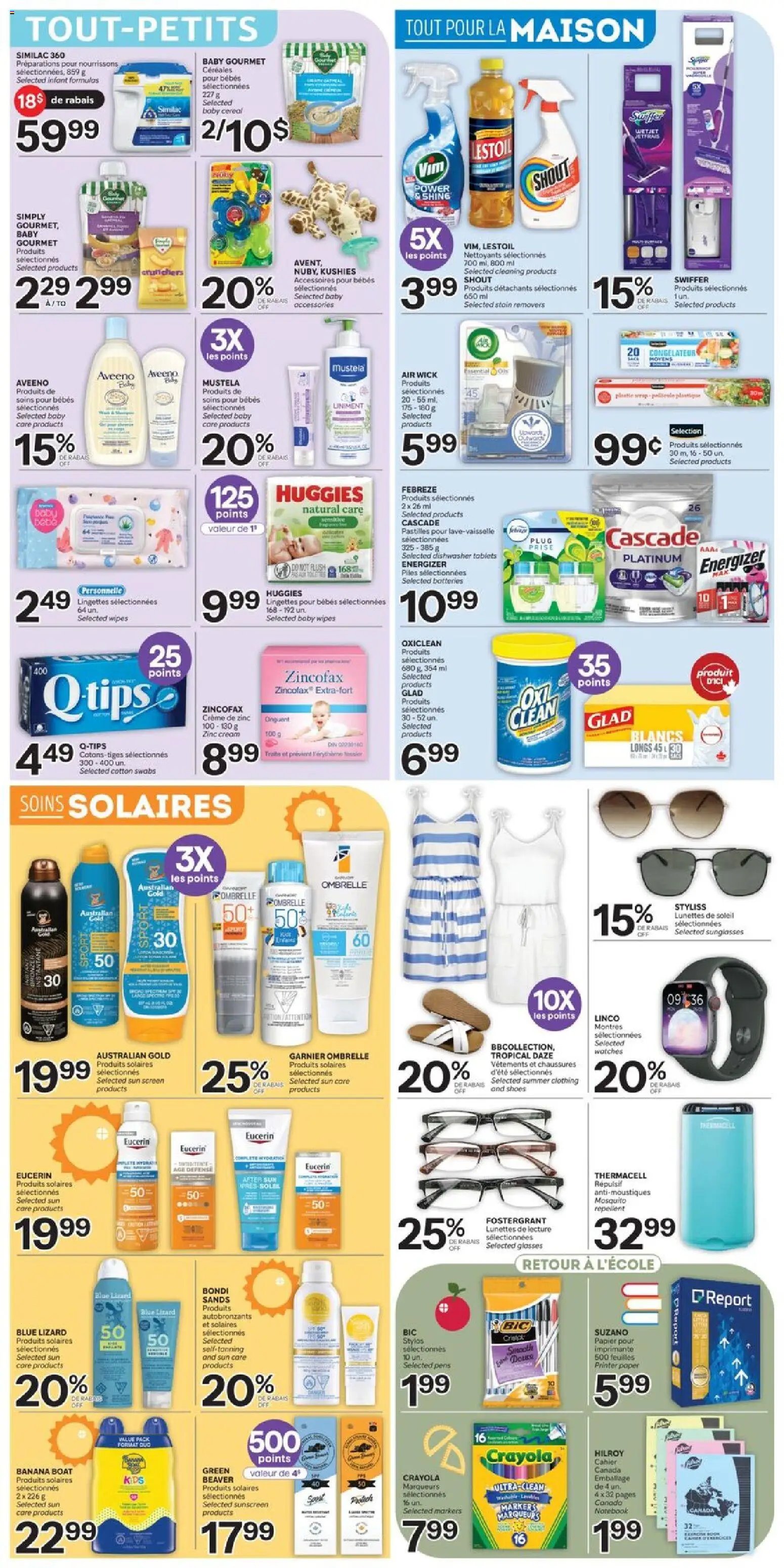 Brunet weekly flyer / circulaire