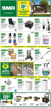 BMR weekly flyer / circulaire