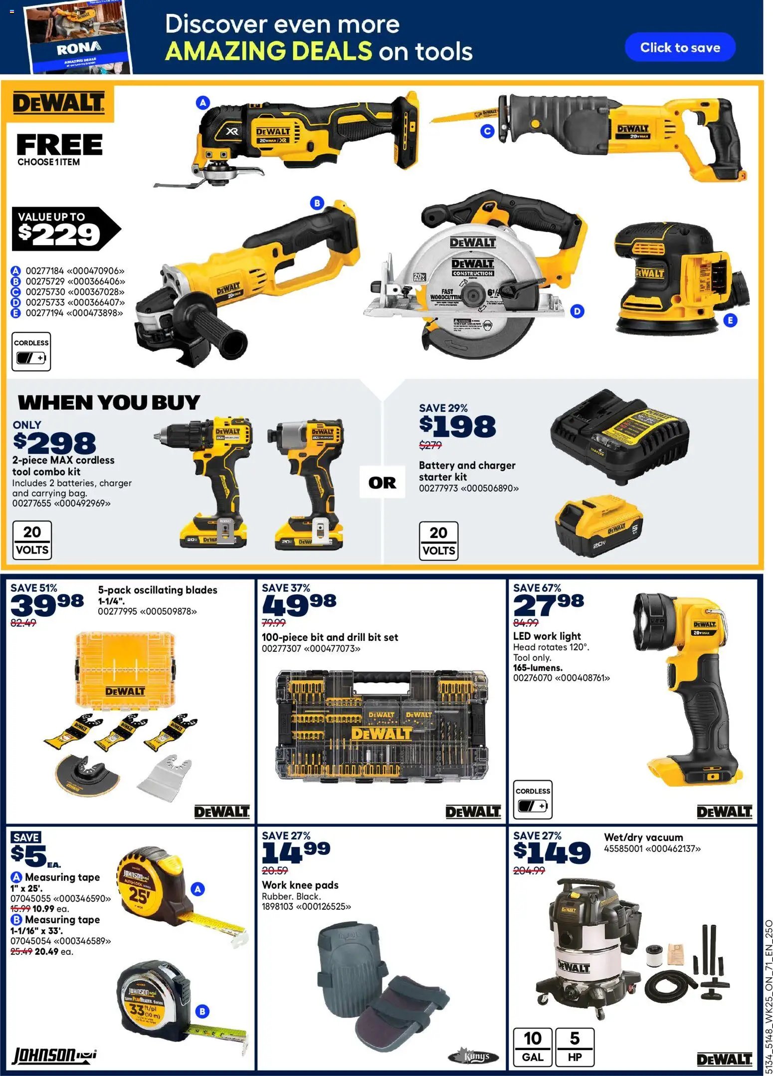 Rona weekly flyer