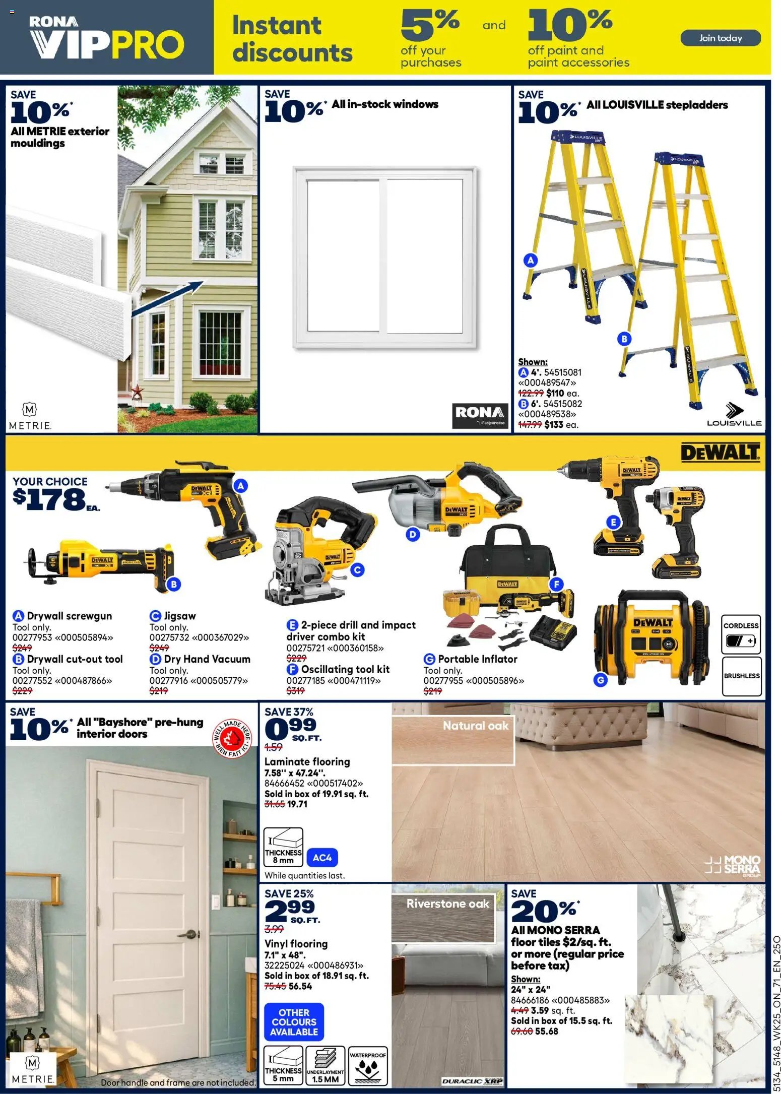 Rona weekly flyer