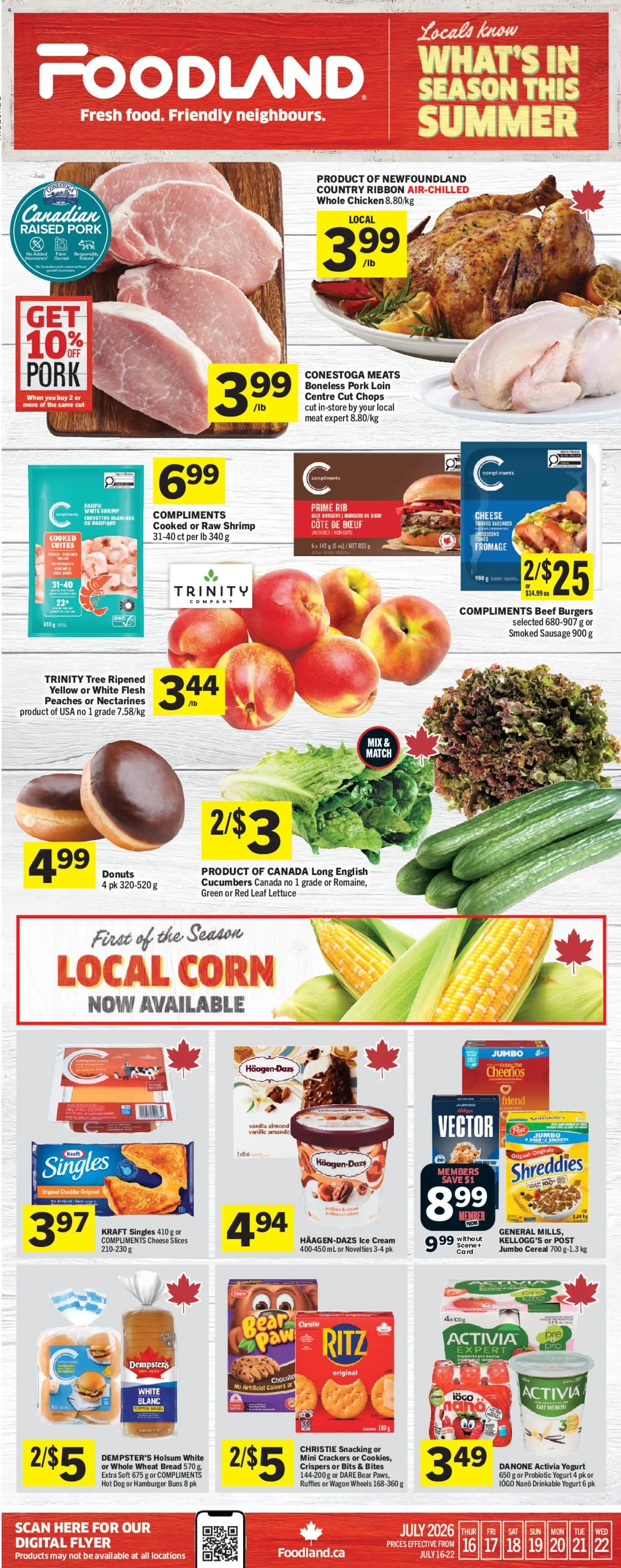 Foodland weekly flyer / circulaire