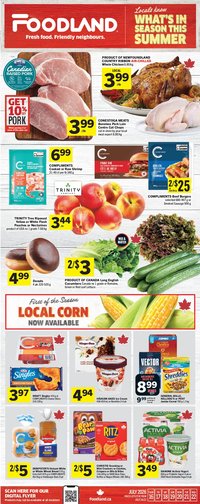 Foodland weekly flyer / circulaire