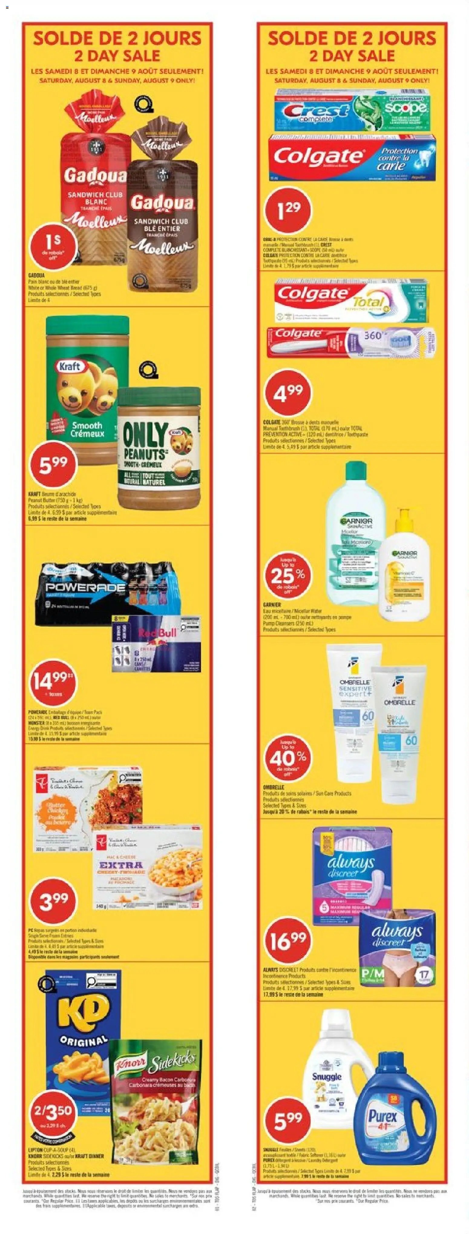 Pharmaprix weekly flyer / circulaire
