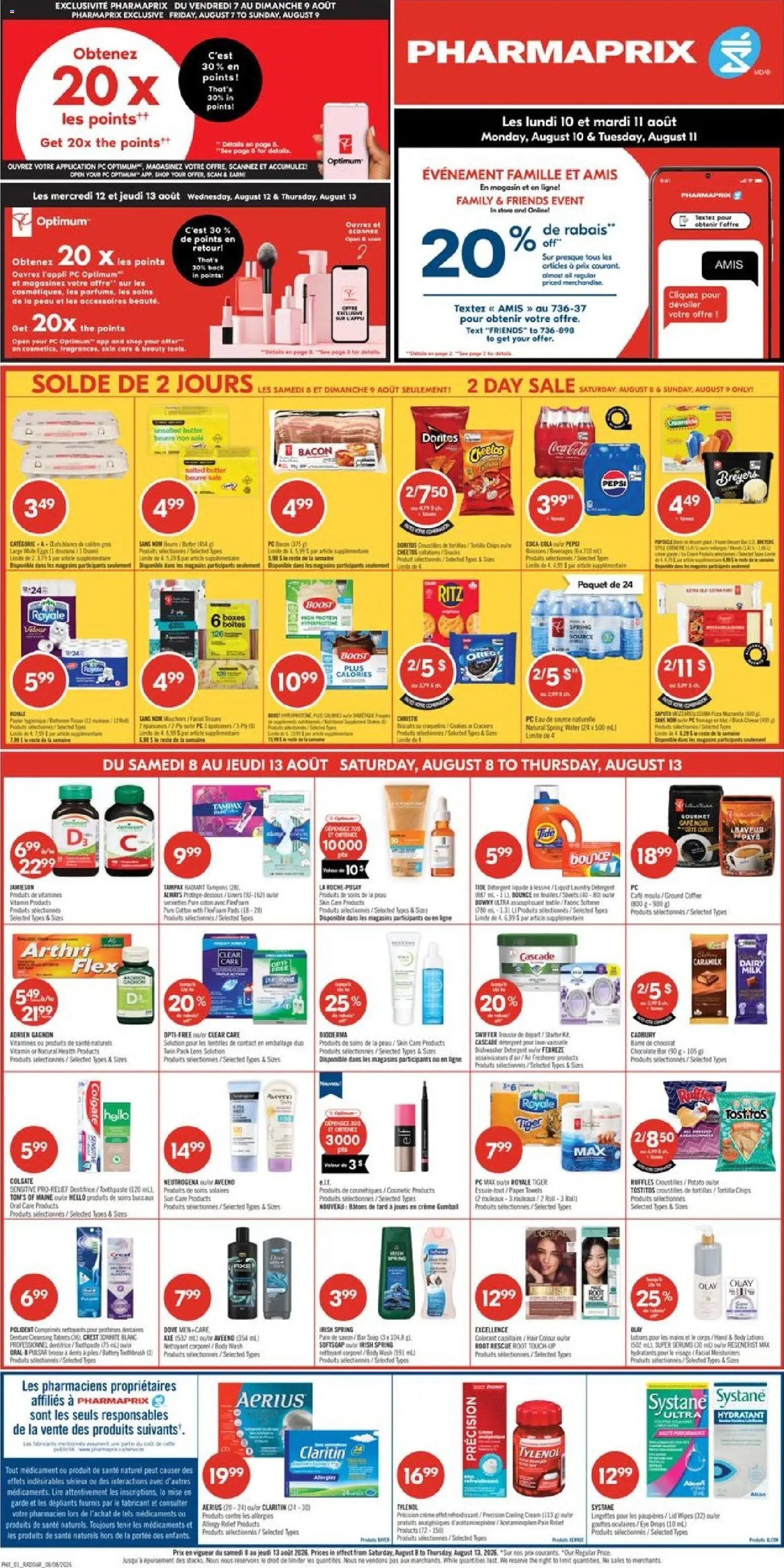 Pharmaprix weekly flyer / circulaire