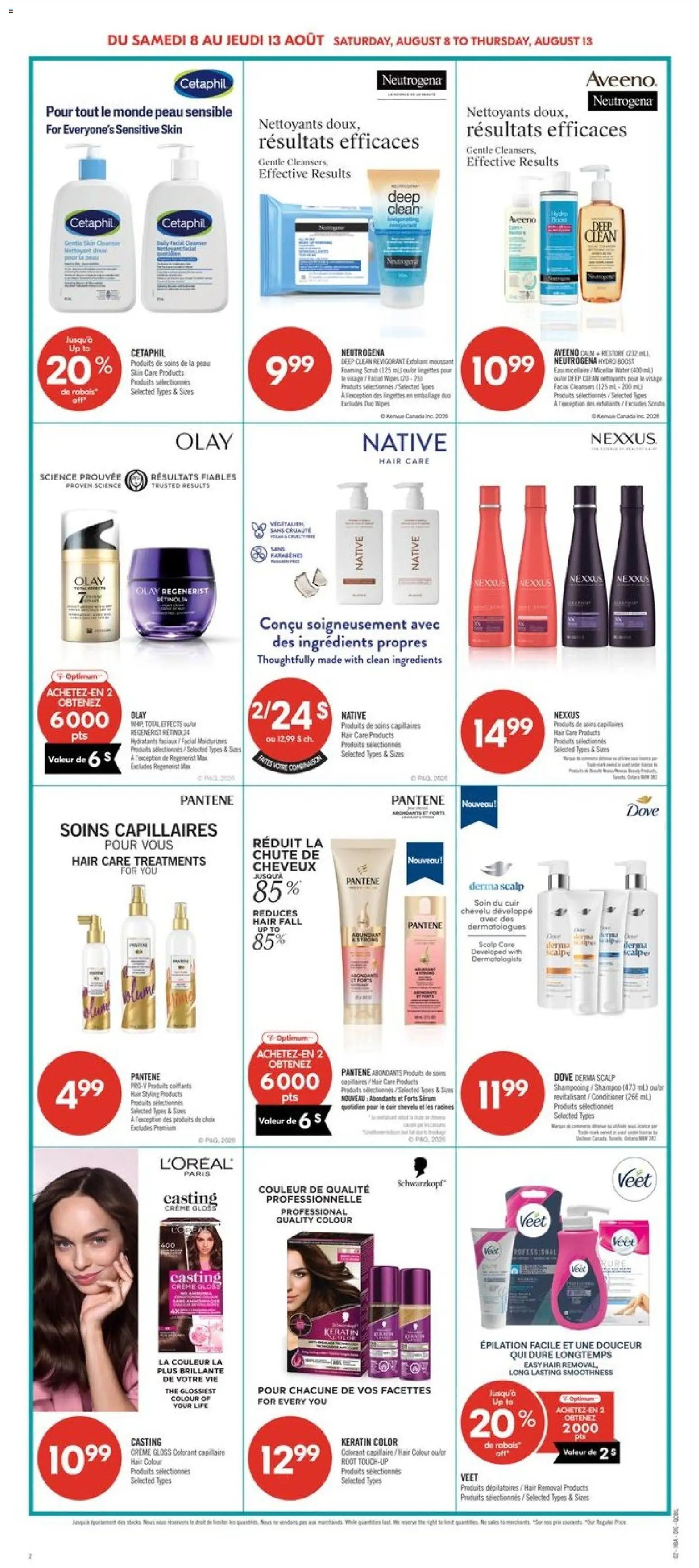 Pharmaprix weekly flyer / circulaire