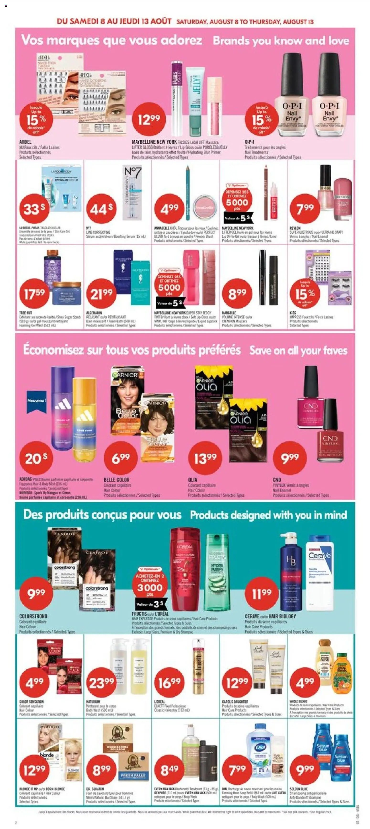 Pharmaprix weekly flyer / circulaire