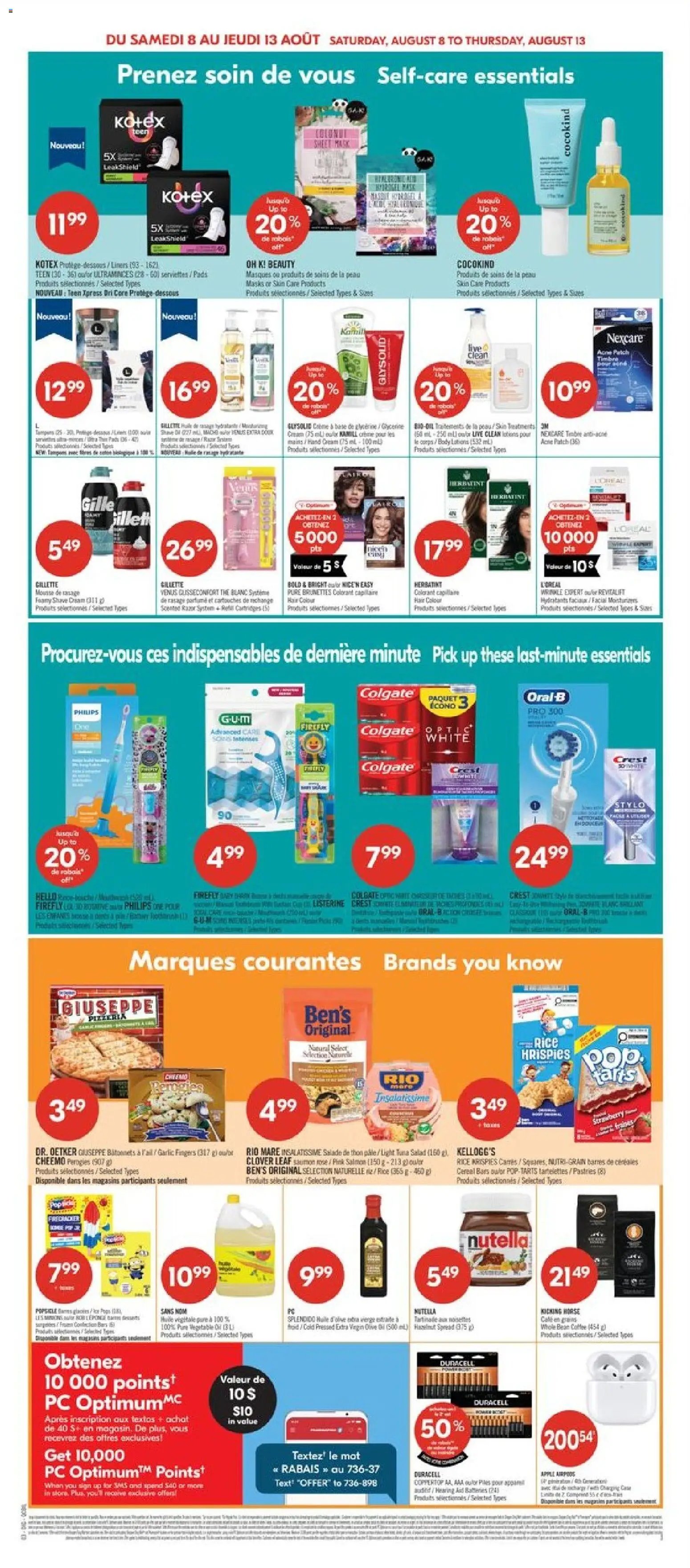 Pharmaprix weekly flyer / circulaire