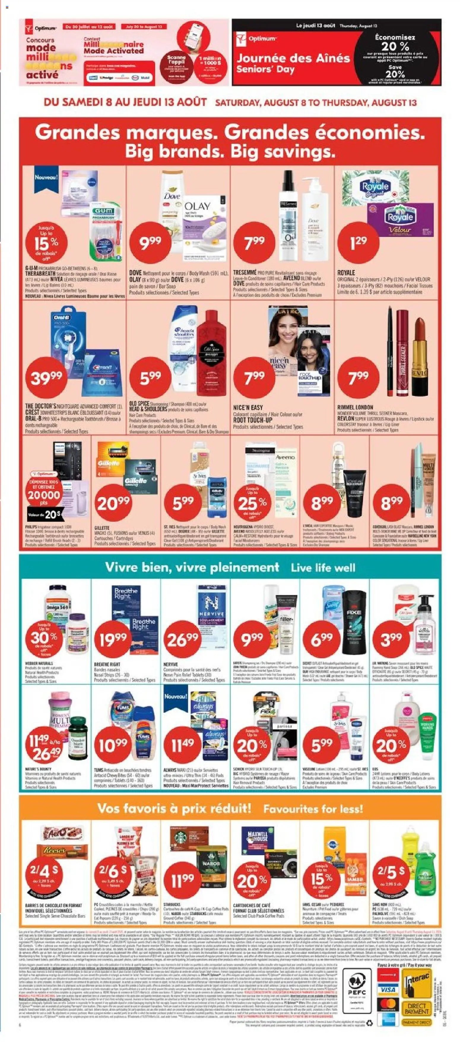 Pharmaprix weekly flyer / circulaire