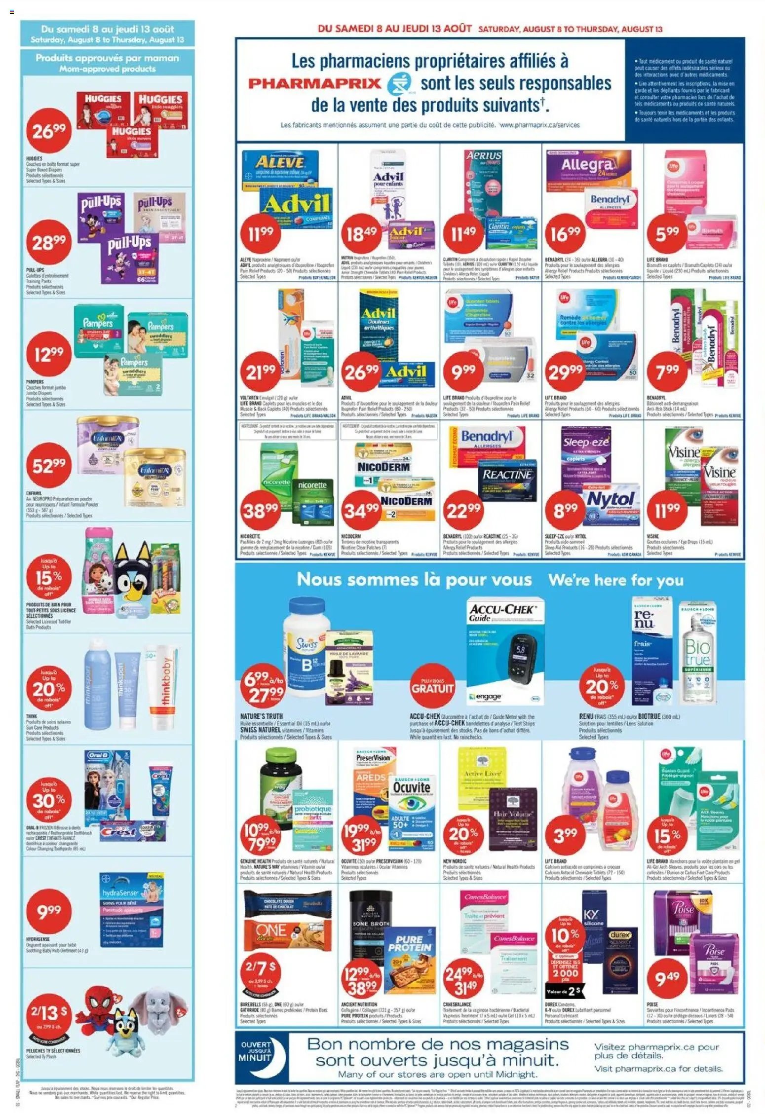 Pharmaprix weekly flyer / circulaire