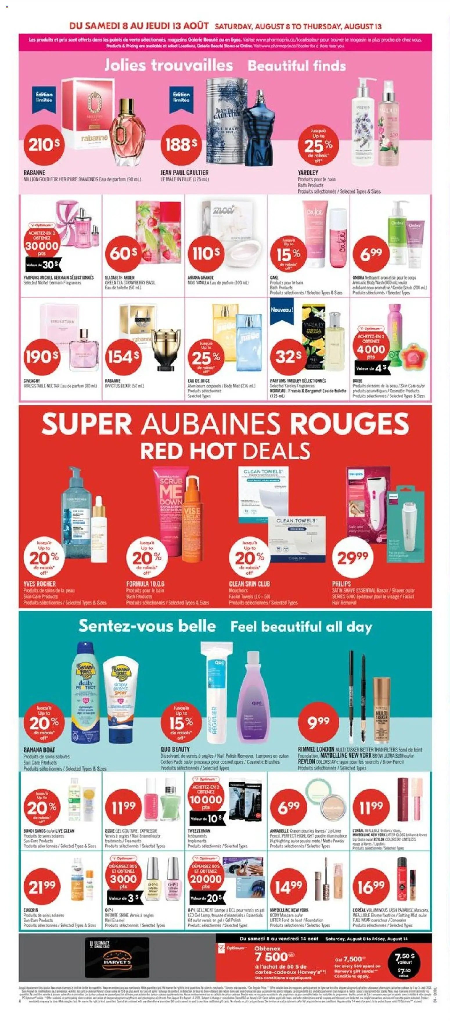 Pharmaprix weekly flyer / circulaire