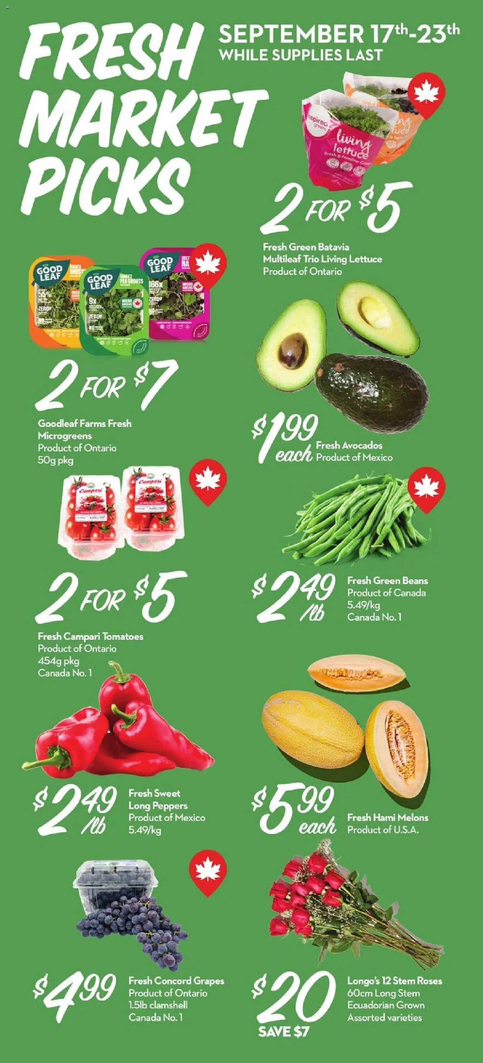 Longo's weekly flyer / circulaire