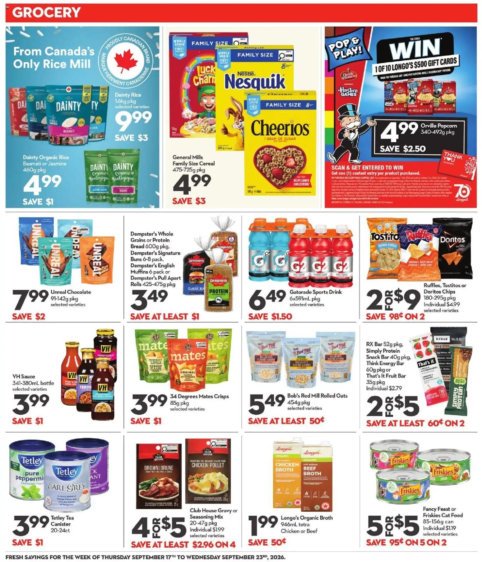 Longo's weekly flyer / circulaire