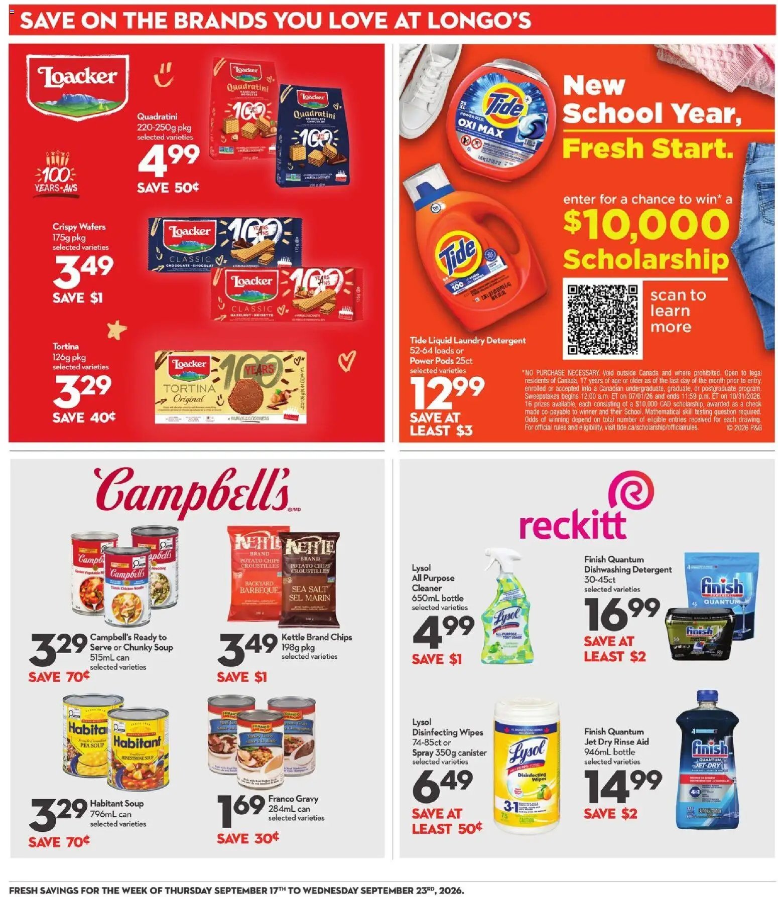 Longo's weekly flyer / circulaire