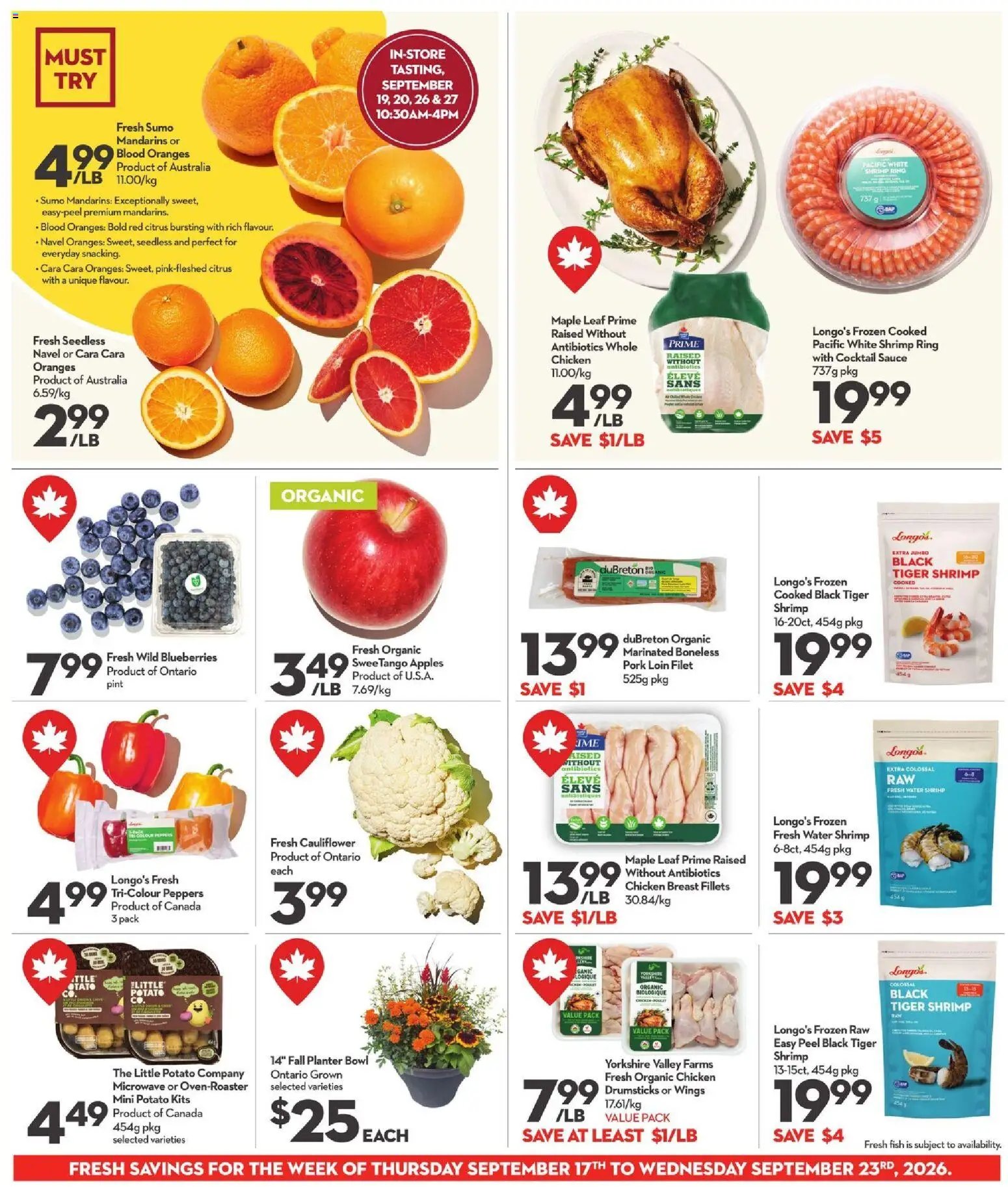 Longo's weekly flyer / circulaire