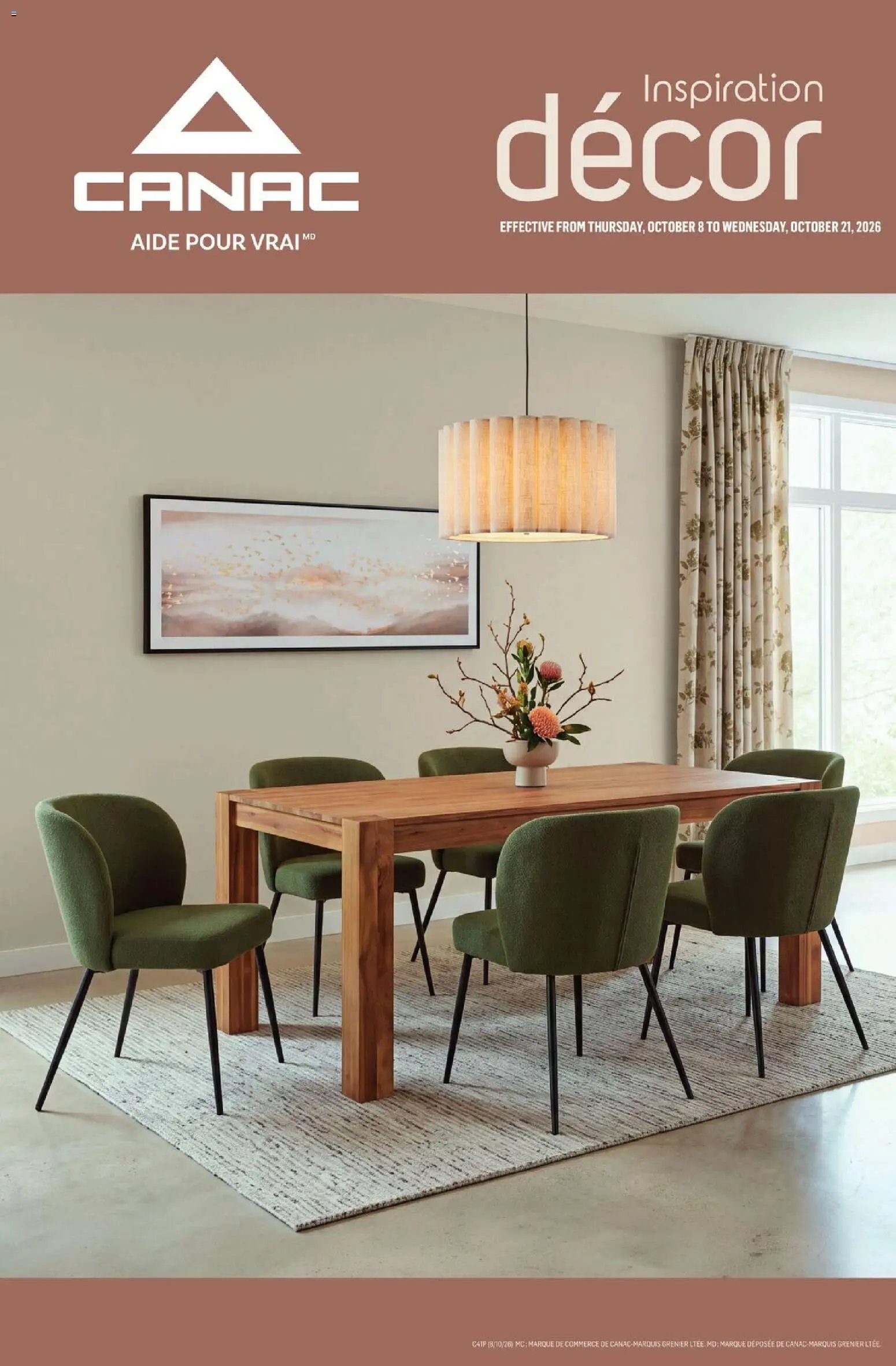Canac flyer - Inspiration décor