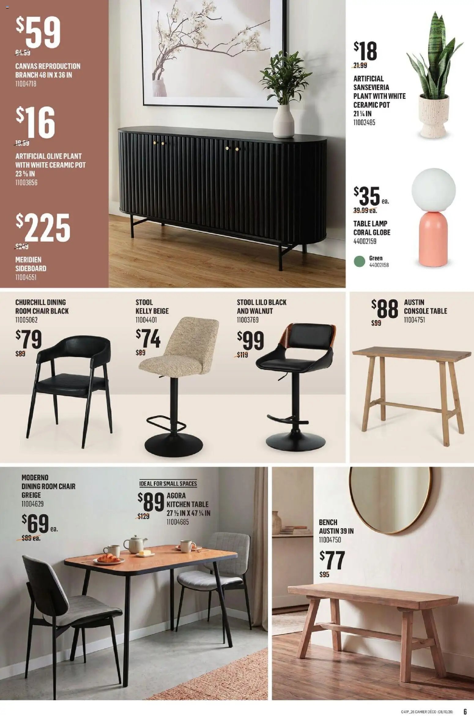Canac flyer - Inspiration décor