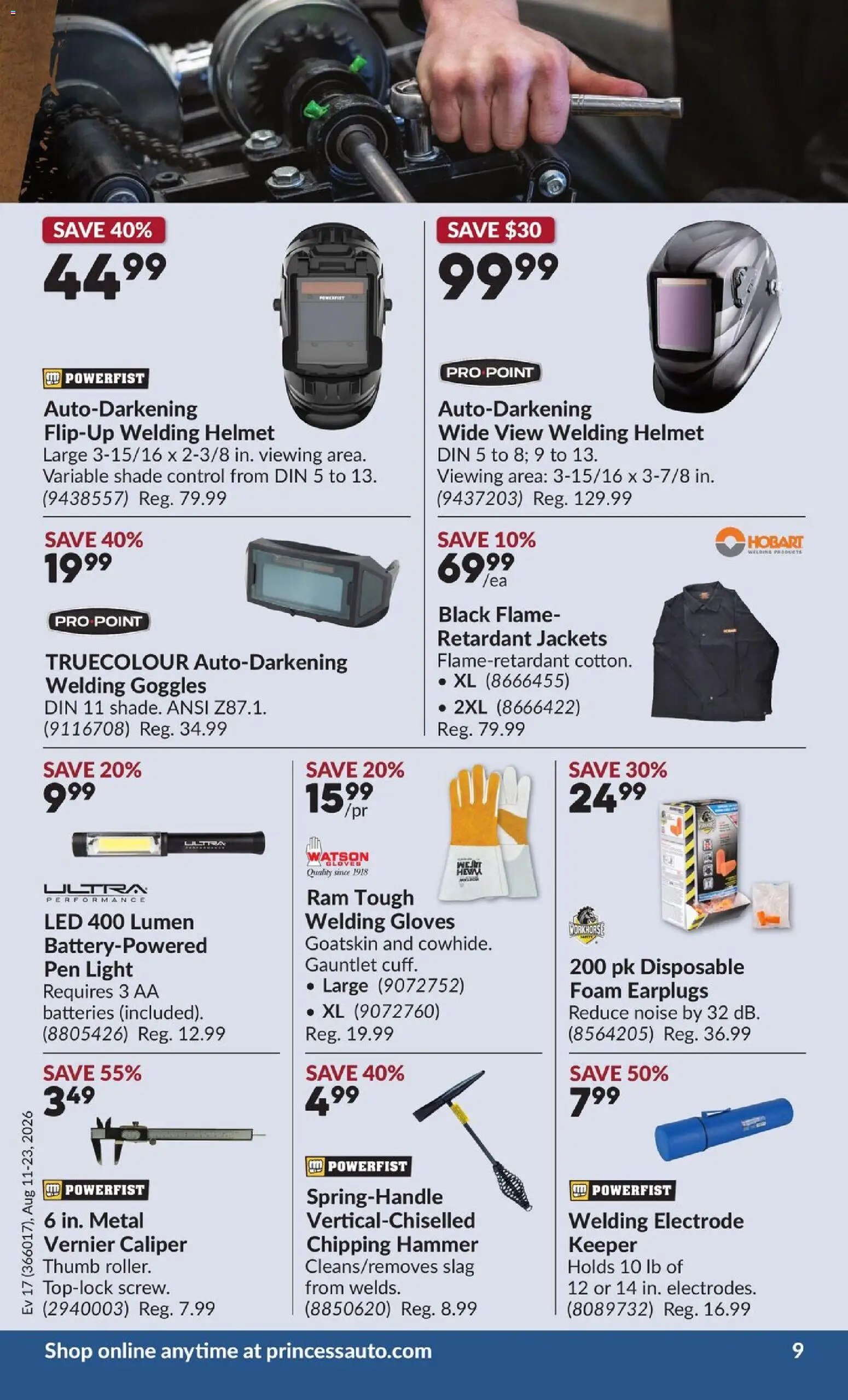 Princess Auto flyer - 2 Week Sale!